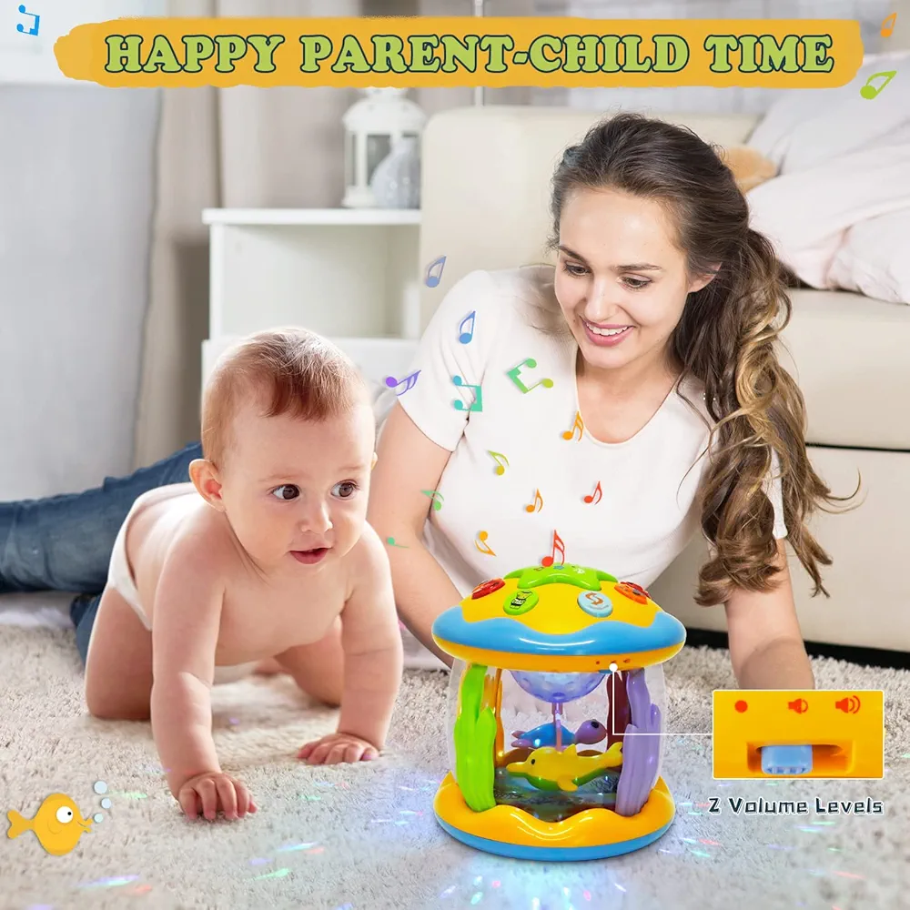 SpinJoy : Jouet Bébé avec Animaux Rotatifs & Musique Enchantée – Image 5