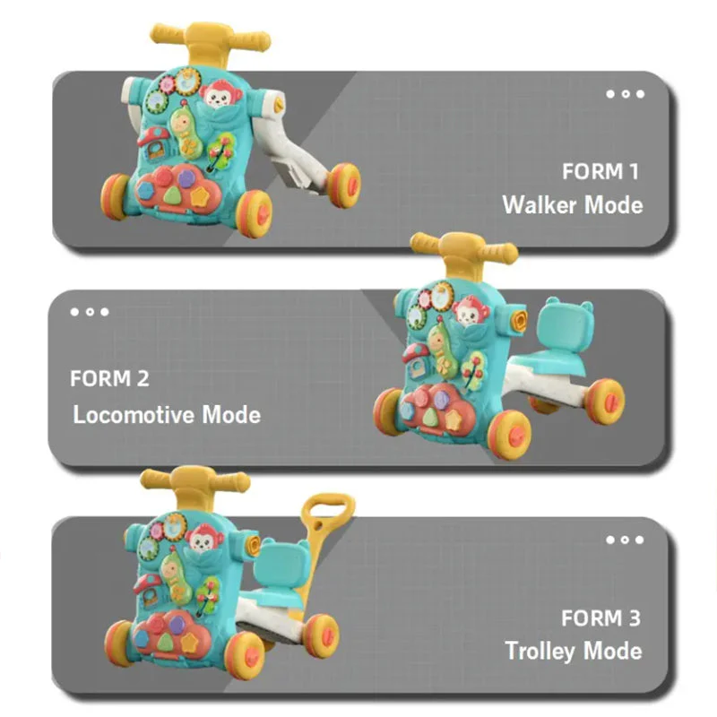 FirstWalker : Trotteur Évolutif 3 en 1 avec Jeux Interactifs et Voiturette – Image 6