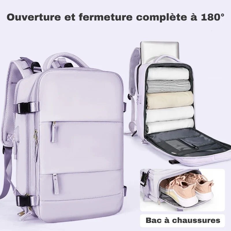 Sac à dos de voyage femme | LadyCase – Image 2