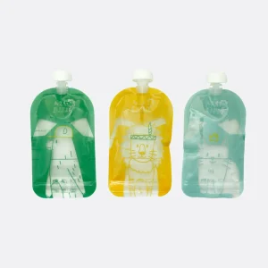 Lot de 15 gourdes réutilisables