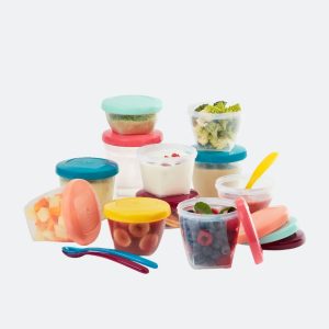 Lot de 12 Babybols - Contenants repas pour bébé