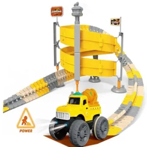 RaceTrack: Voiture Lumineuse et Pistes 3D