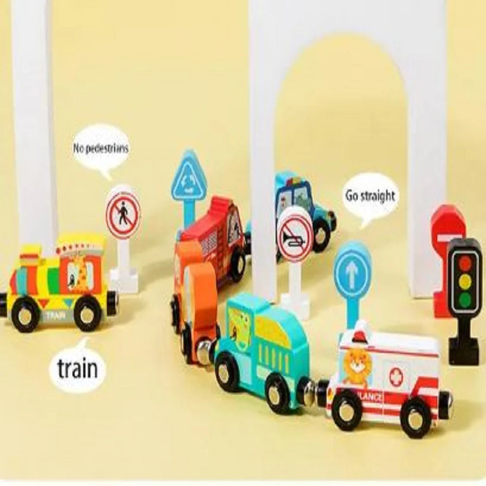 WoodenMagnetTrain : Train Magnitique en bois – Image 3