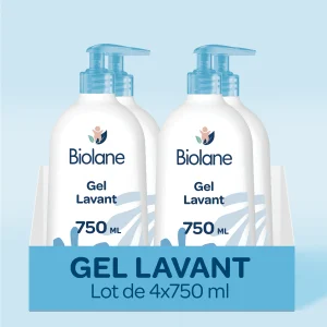 Lot 4x Gel corps & cheveux 2 en 1