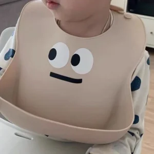 Bavoir bebe - Silicone réglable