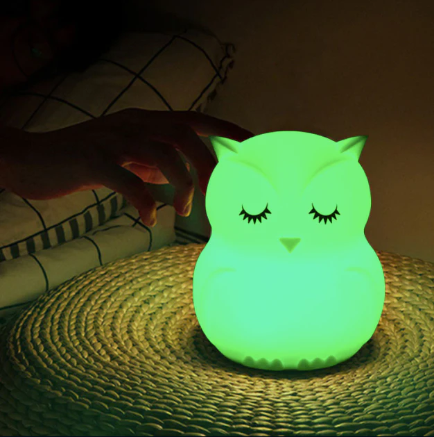 VEILLEUSE LED HIBOU TACTILE – Image 7