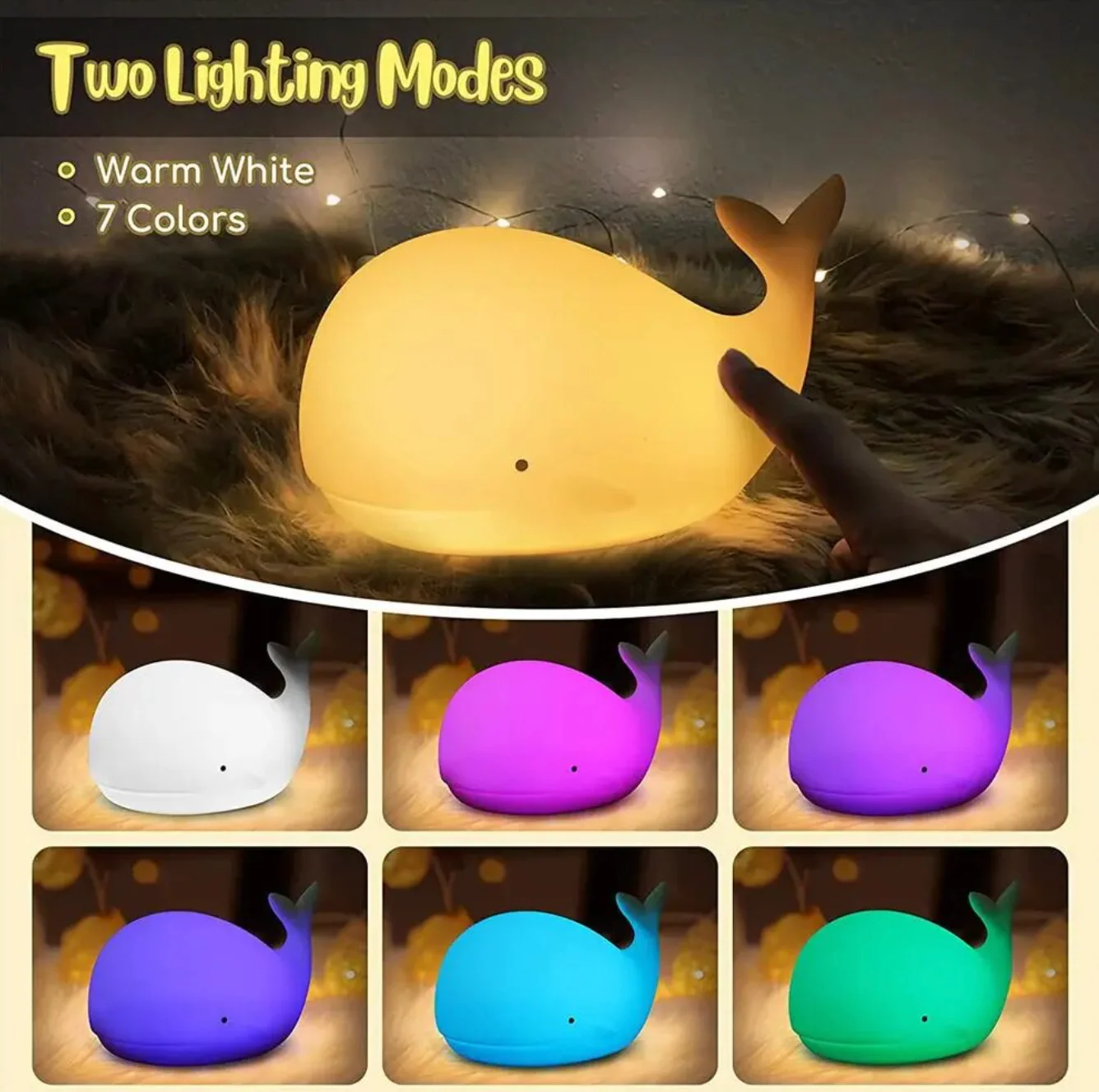 VEILLEUSES ANIMAUX USB SILICONE – Image 4