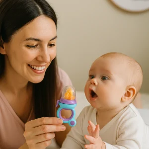 Tétine Alimentaire Bébé - Diversification Sécurisée | Les Petiots™