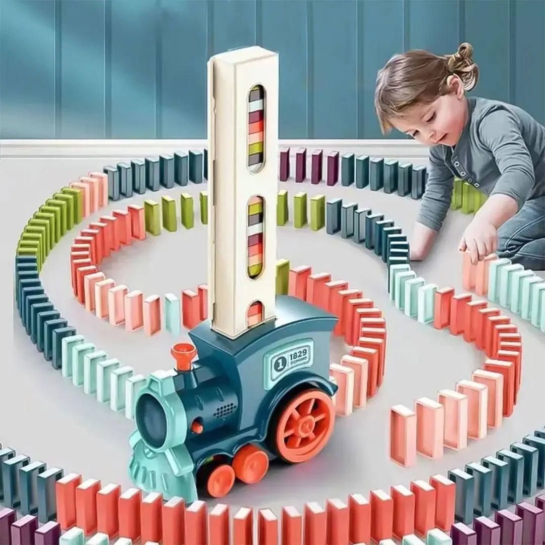Circuit train - Train domino automatique