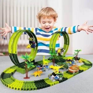 Circuit voiture enfant - DinoTrack™