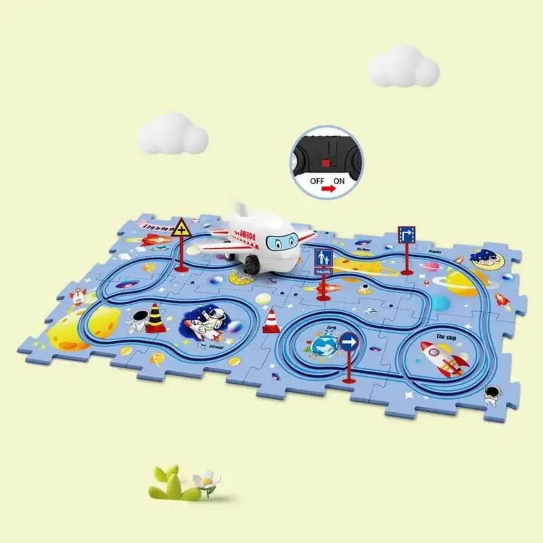 Circuit voiture enfant - RailCar Puzzel™ – Image 2