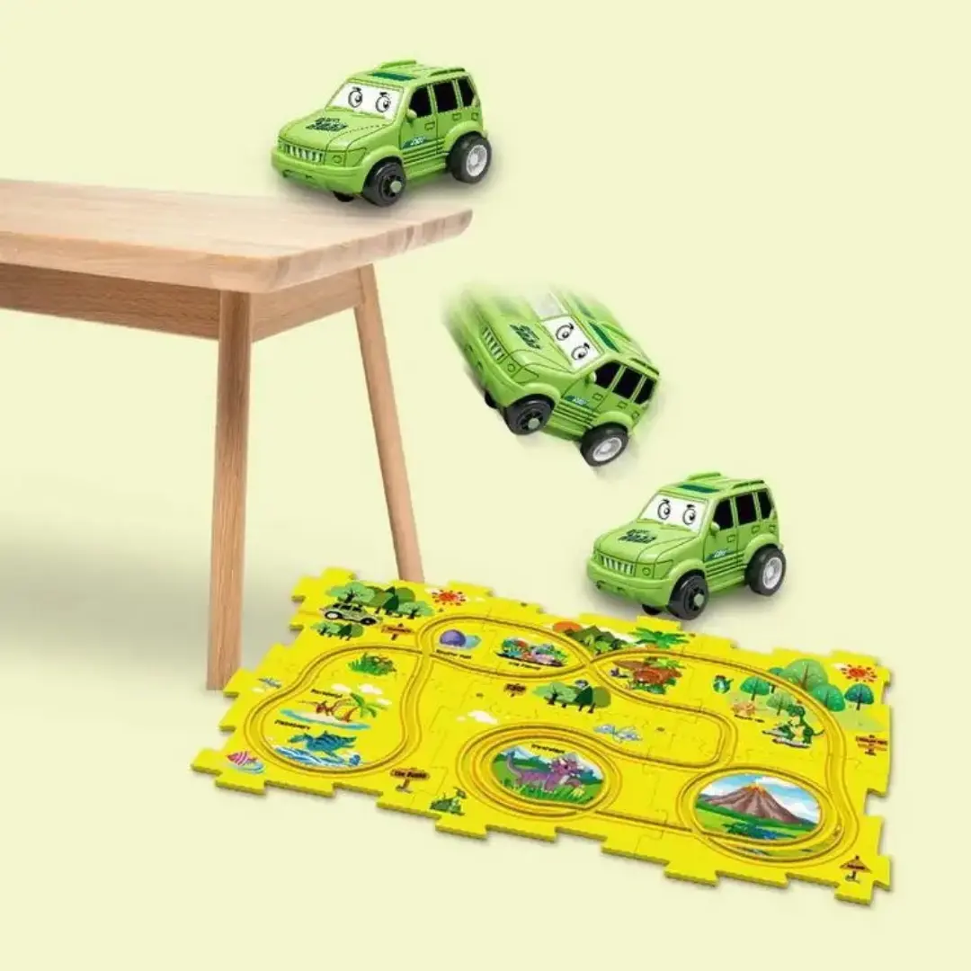 Circuit voiture enfant - RailCar Puzzel™ – Image 4