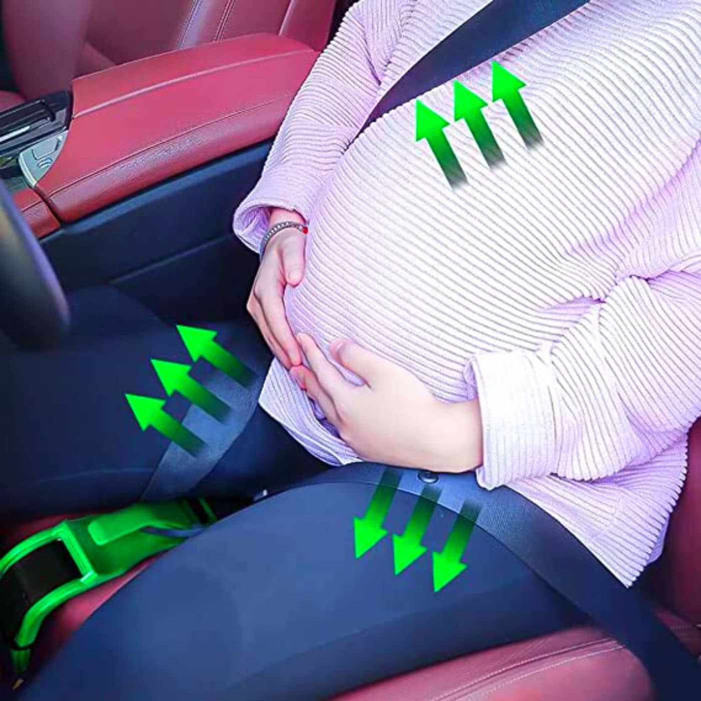 Ajusteur ceinture voiture - grossesse – Image 3