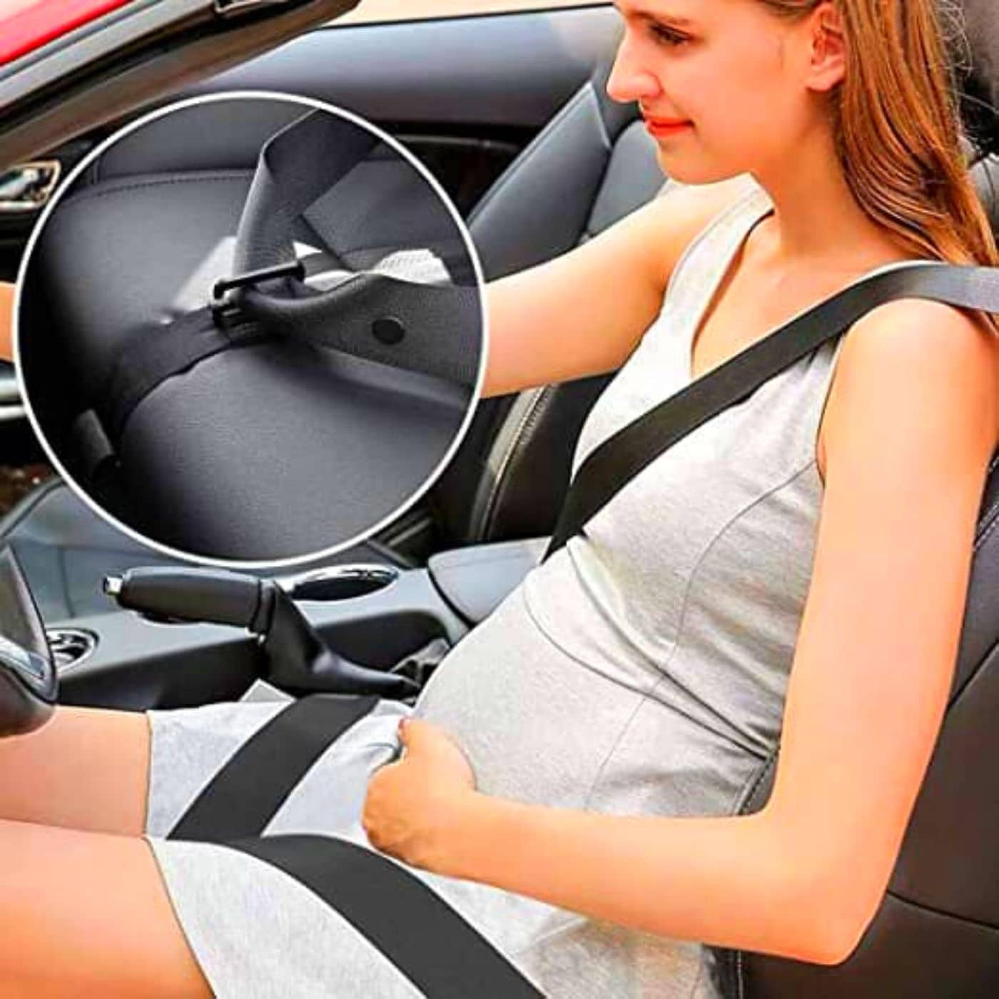 Ajusteur ceinture voiture - grossesse – Image 4