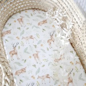 Couffin bébé avec matelas et drap housse (tissu au choix)