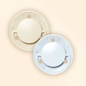 Lot de 2 sucettes rondes