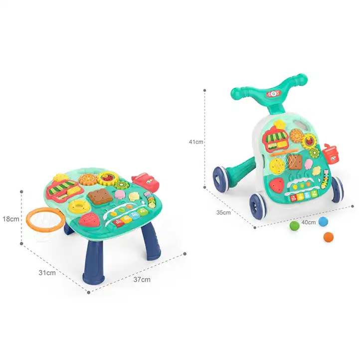 2 in 1 Walker & Active Table : Trotteur et Table d'activités – Image 8