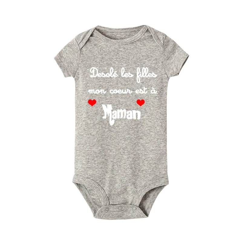 BODY BÉBÉ "MON COEUR EST À MAMAN/PAPA" – Image 6