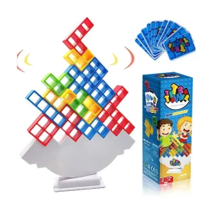 Jeu de Stratégie l'Art de la Tour Équilibrée - TetraTower™