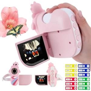 Microscope Électronique Enfant Rose 1000X - DinoScope™