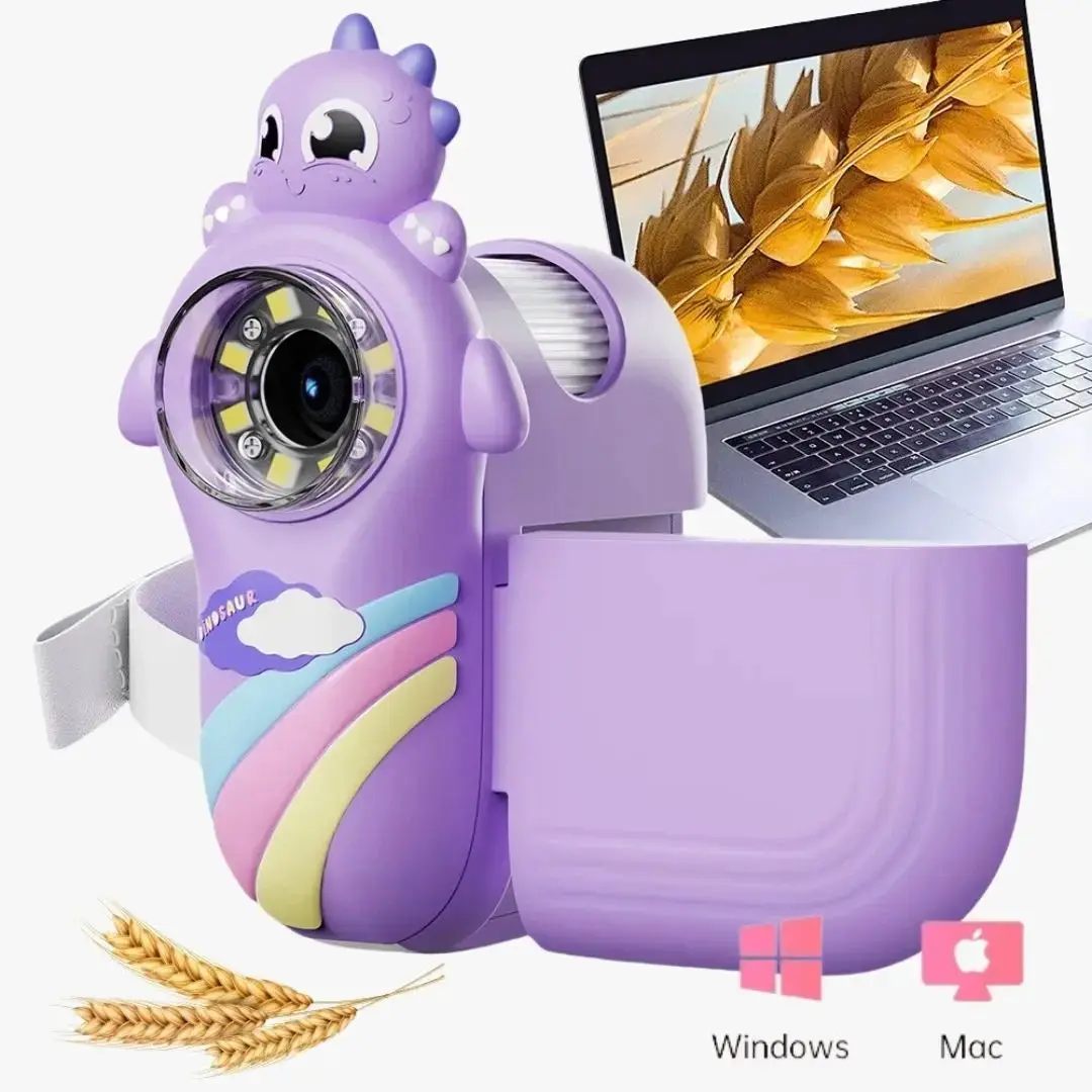 Microscope Électronique Enfant Violet 1000X - DinoScope™ – Image 5
