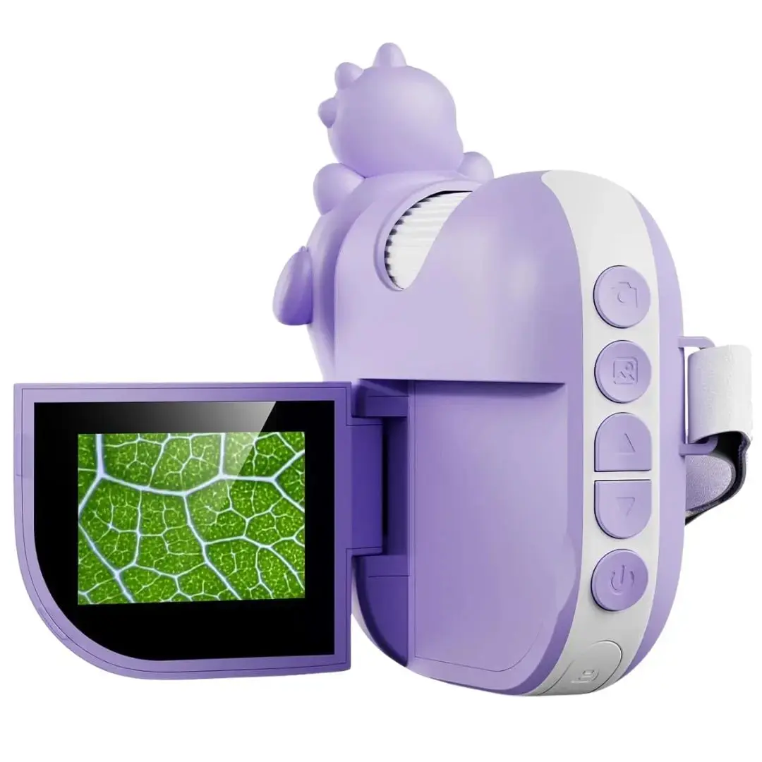 Microscope Électronique Enfant Violet 1000X - DinoScope™ – Image 6