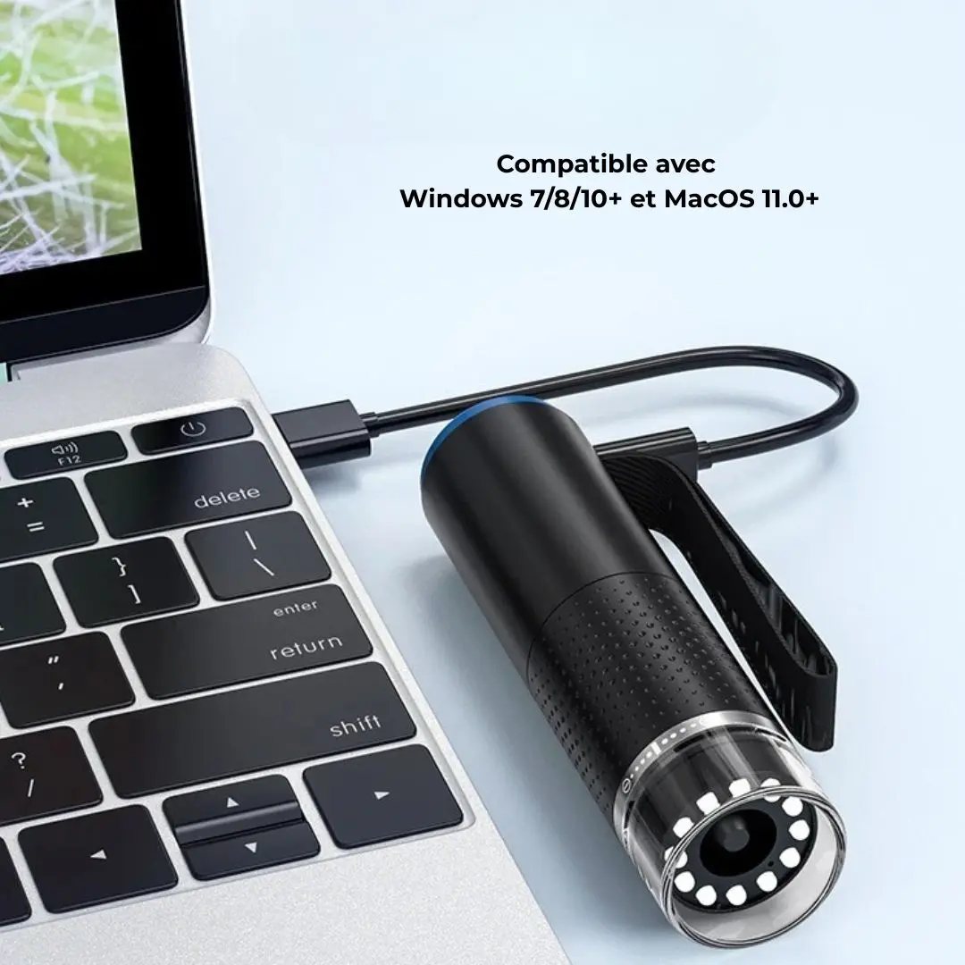 Microscope Électronique Portable WiFi 1000x – ZoomXpert™ – Image 4