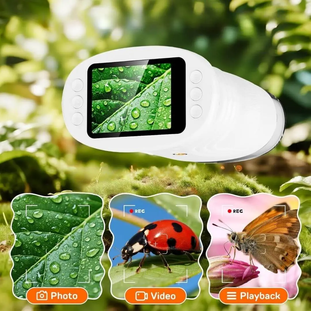 Microscope Enfant avec Écran 5 cm et Zoom 1000x - EduZoom™ – Image 5