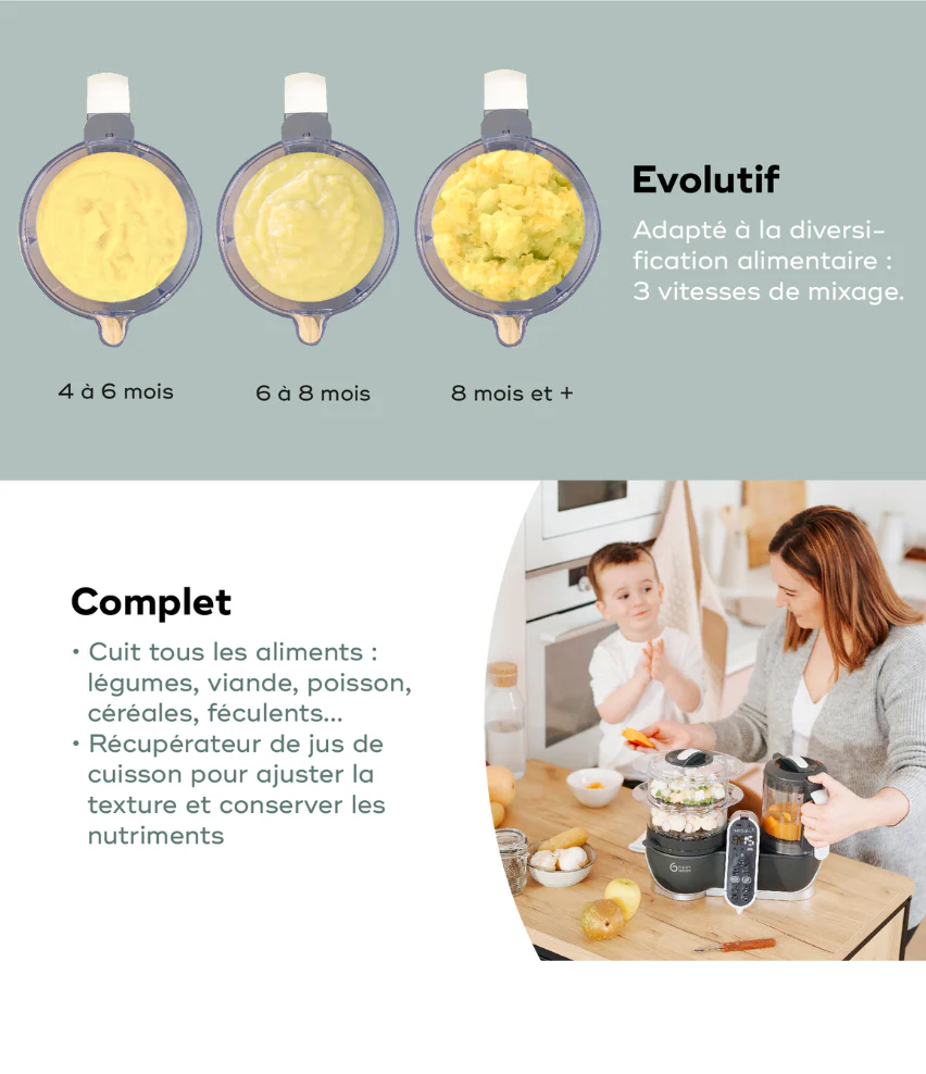 Robot culinaire Reconditionné - Multifonctions - Nutribaby(+) – Image 8