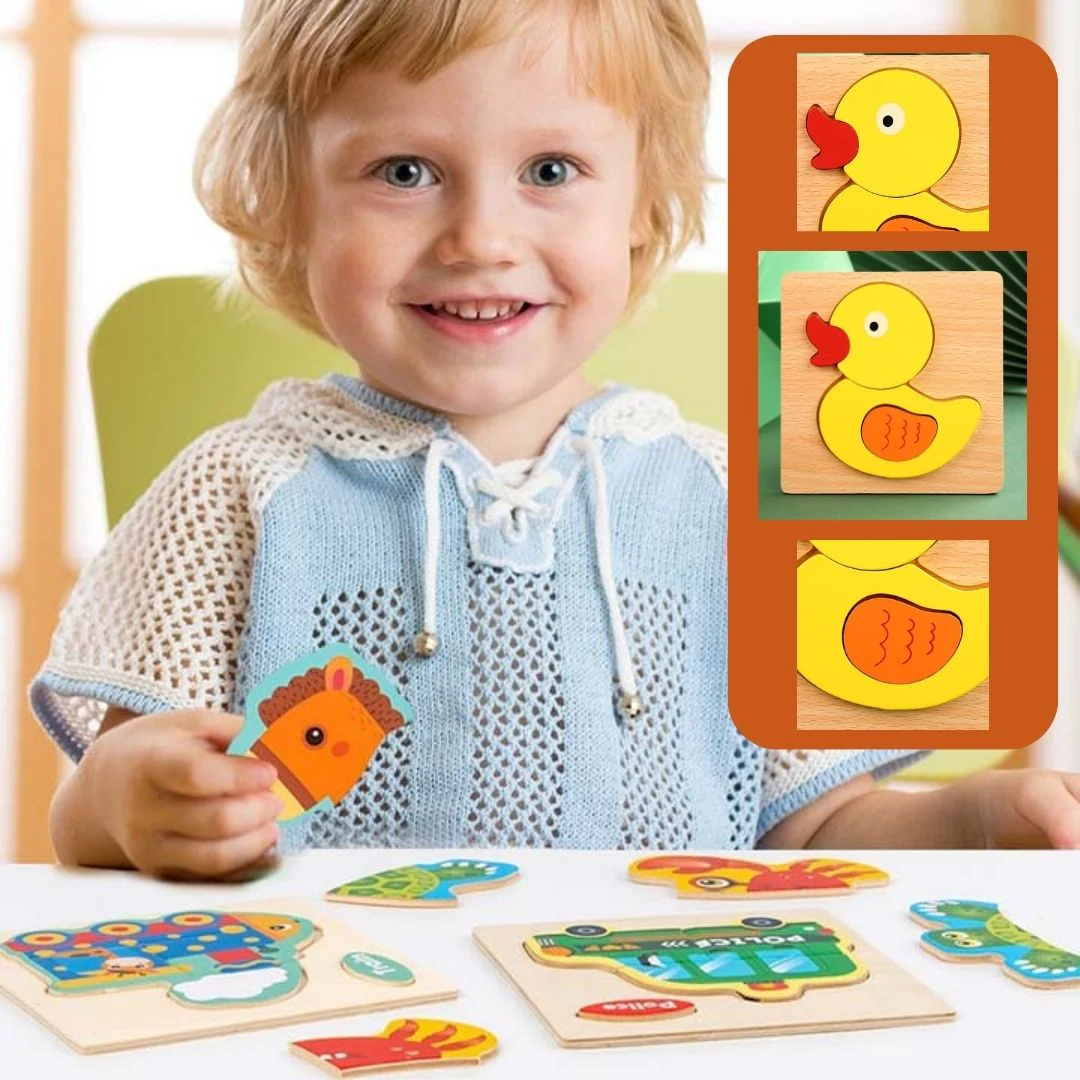 PUZZLE EN BOIS - AniPuzzle™ - CANARD – Image 2