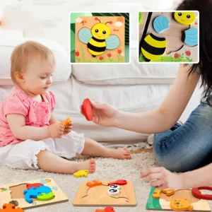 PUZZLE EN BOIS - AniPuzzle™ - ABEILLE