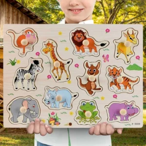 PUZZLE EN BOIS - FormiPuzzle™ - Animals A