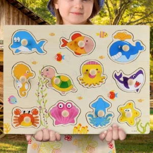 PUZZLE EN BOIS - FormiPuzzle™ - Animals E