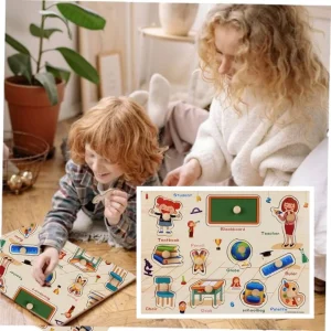 PUZZLE EN BOIS - FormiPuzzle™ - Ecole