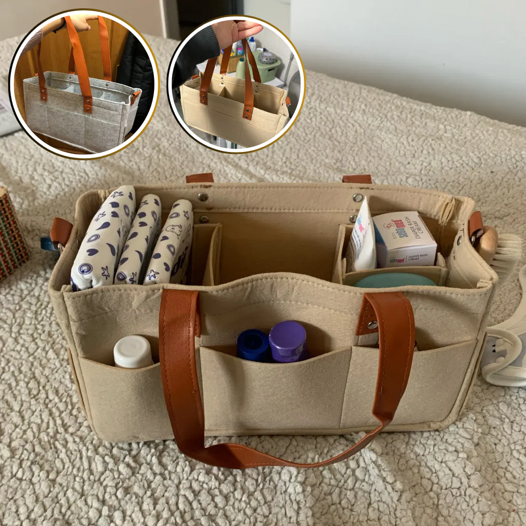 Organisateur 5 en 1 - Sac à Couches - Rangement pour jouets - Sac de voyage - Boite d'épicerie, Panier pique-nique – Image 5