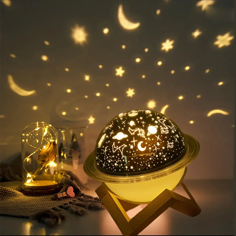 Veilleuse Projecteur Étoiles - Lumière Apaisante Bébé | Les Petiots™ – Image 4