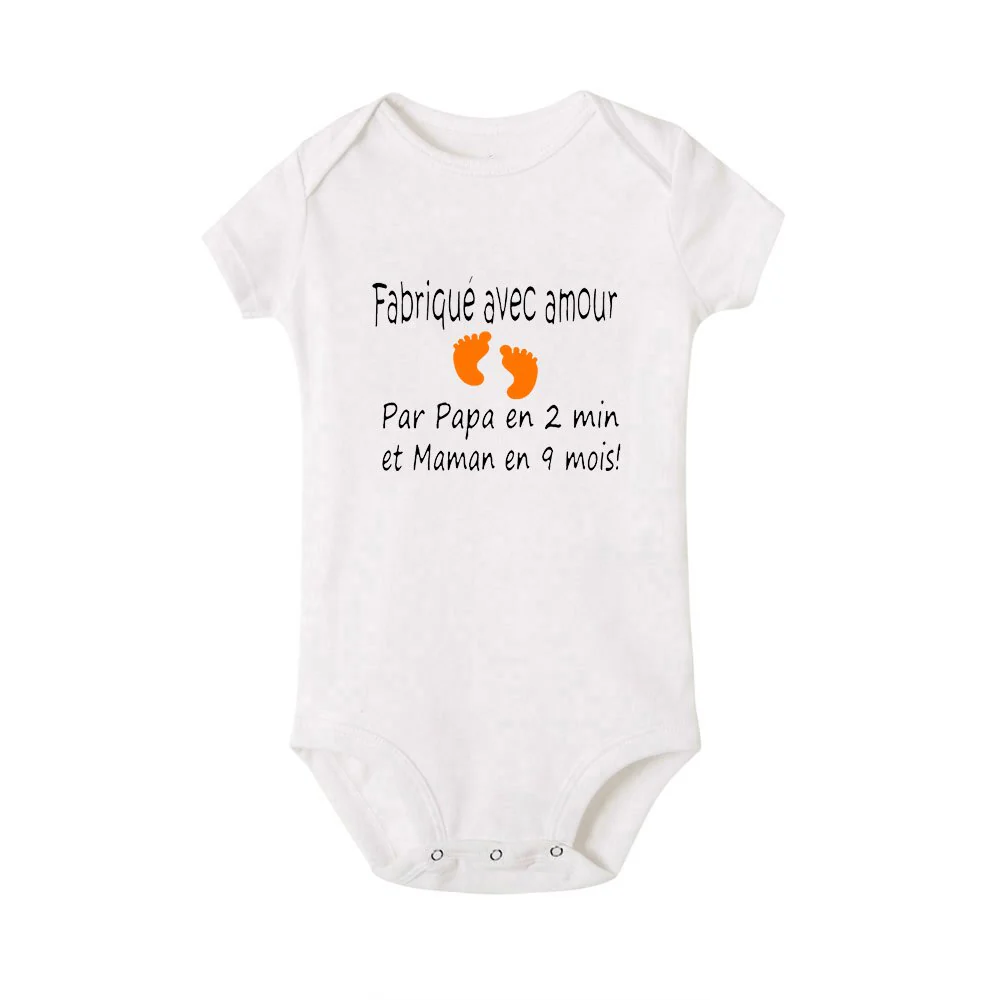 BODY BÉBÉ " FABRIQUÉ AVEC AMOUR PAR..." – Image 3