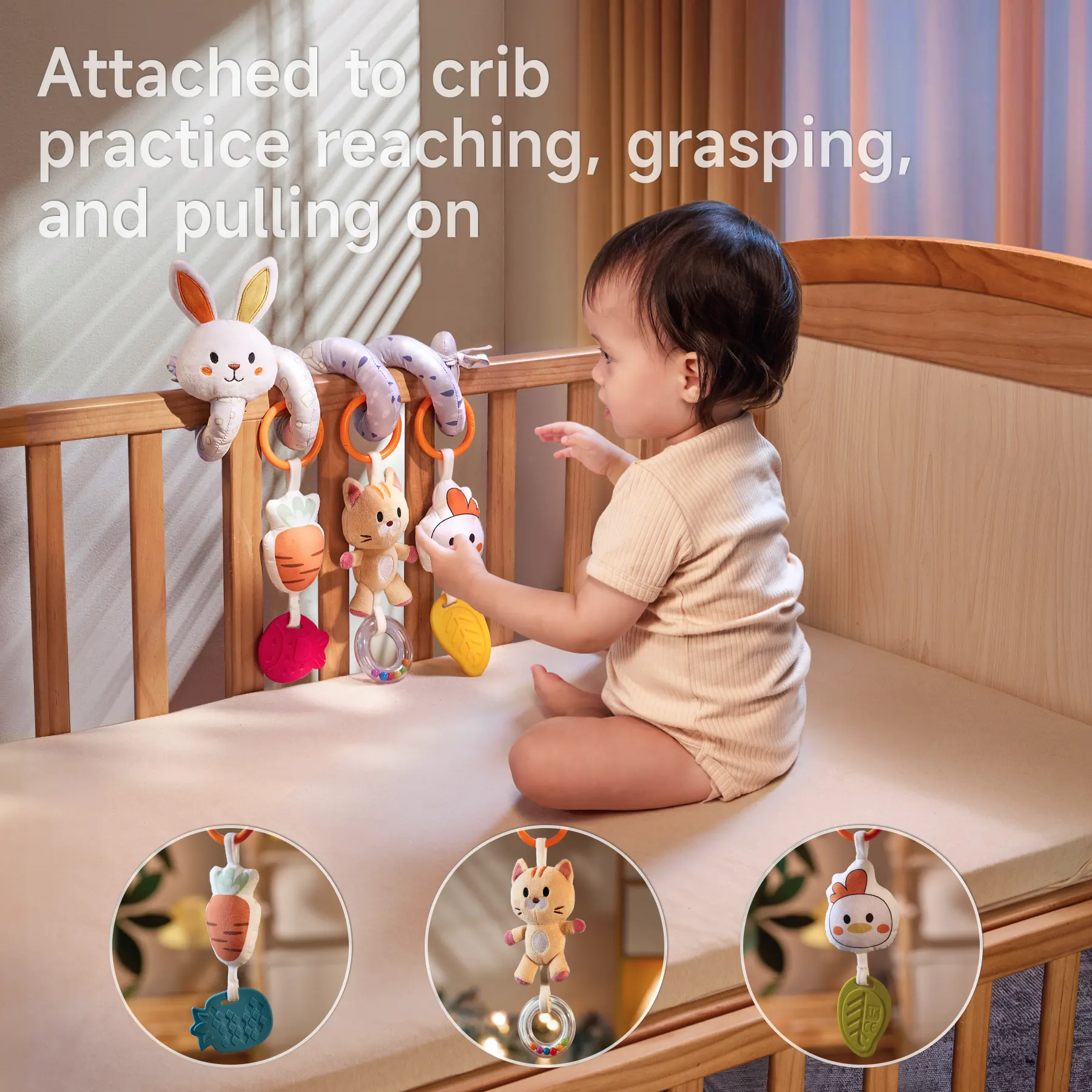 Spirale d’activités pour bébé - Le Lapin – Image 5