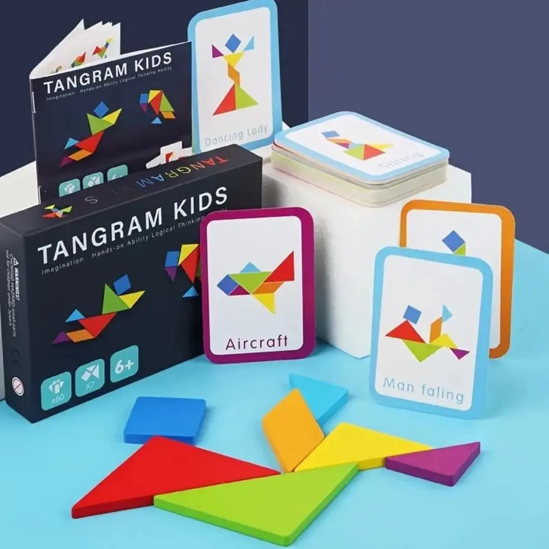 Tangram Montessori En Bois - Tangram Kids™ – Image 2
