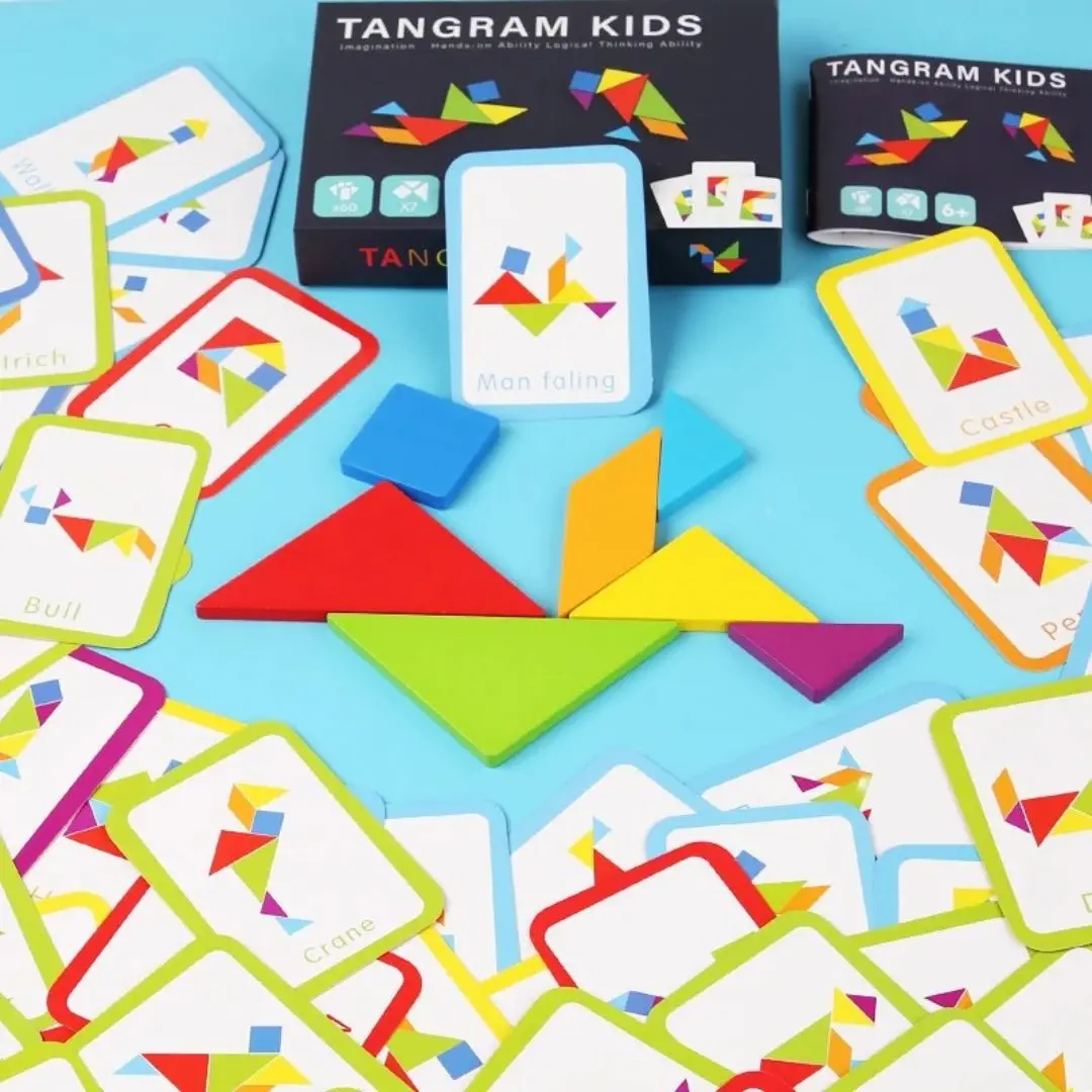 Tangram Montessori En Bois - Tangram Kids™ – Image 3