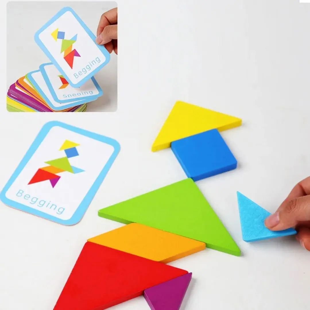 Tangram Montessori En Bois - Tangram Kids™ – Image 5