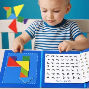 Tangram Montessori - Jeu magnétique TangramFun™