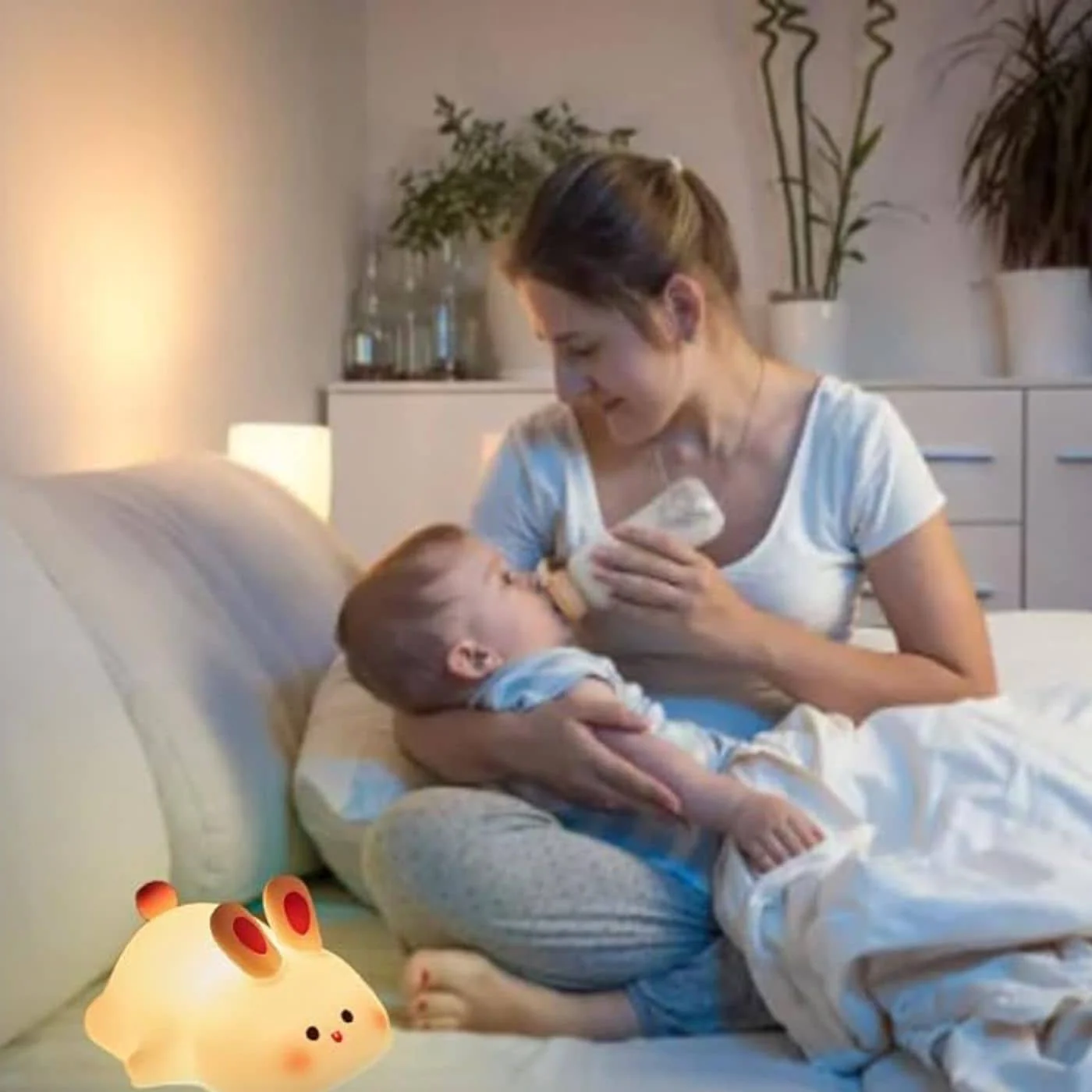 Veilleuse pour bebe - lapin – Image 3