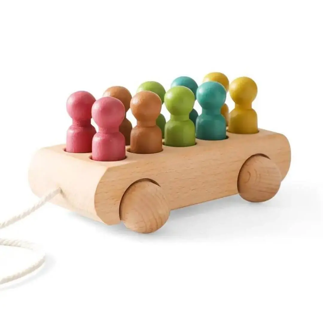 Voiture en Bois Montessori Figurines – MiniPeople™ – Image 5
