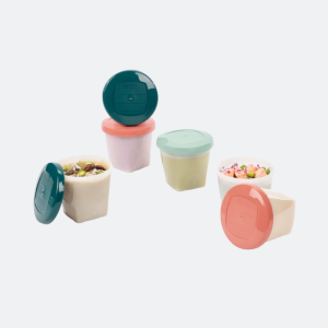 Babybols biosourcés - Pots de conservation bébé