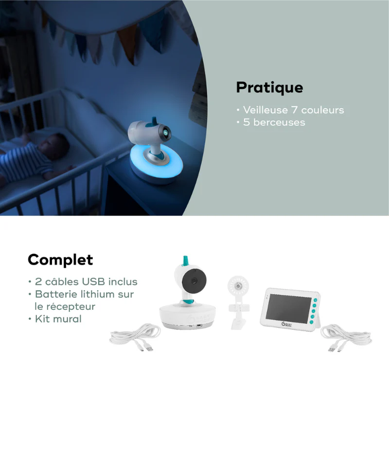 Babyphone Caméra 360° YOO-Moov – Image 7