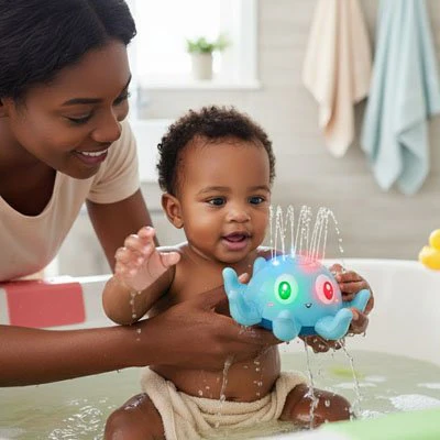 Jouet Baignoire Bebe | La pieuvre Kipi™ – Image 2