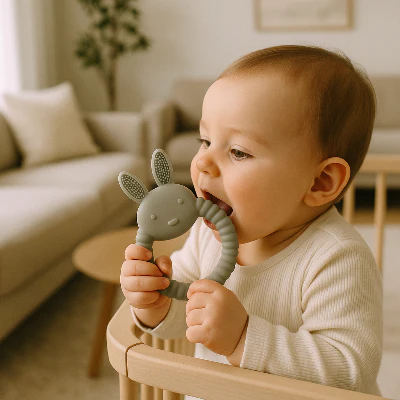 Anneau de Dentition Bébé | BunnySouth™