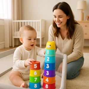 Jouet Bébé 1 an | Gobelets Empilables Educatif