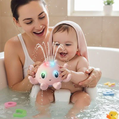 Jouet Baignoire Bebe | La pieuvre Kipi™
